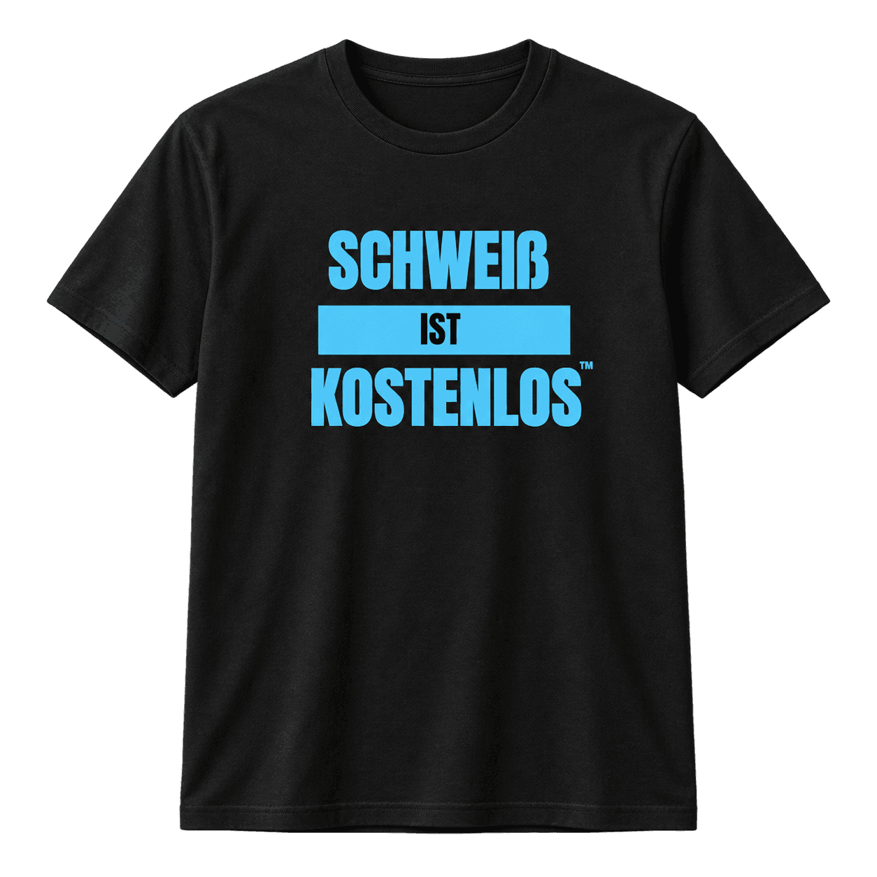 Blue Schweiss Ist Kostenlos German-language artwork